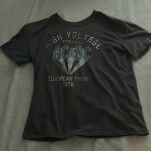 AC/DC European tour shirt